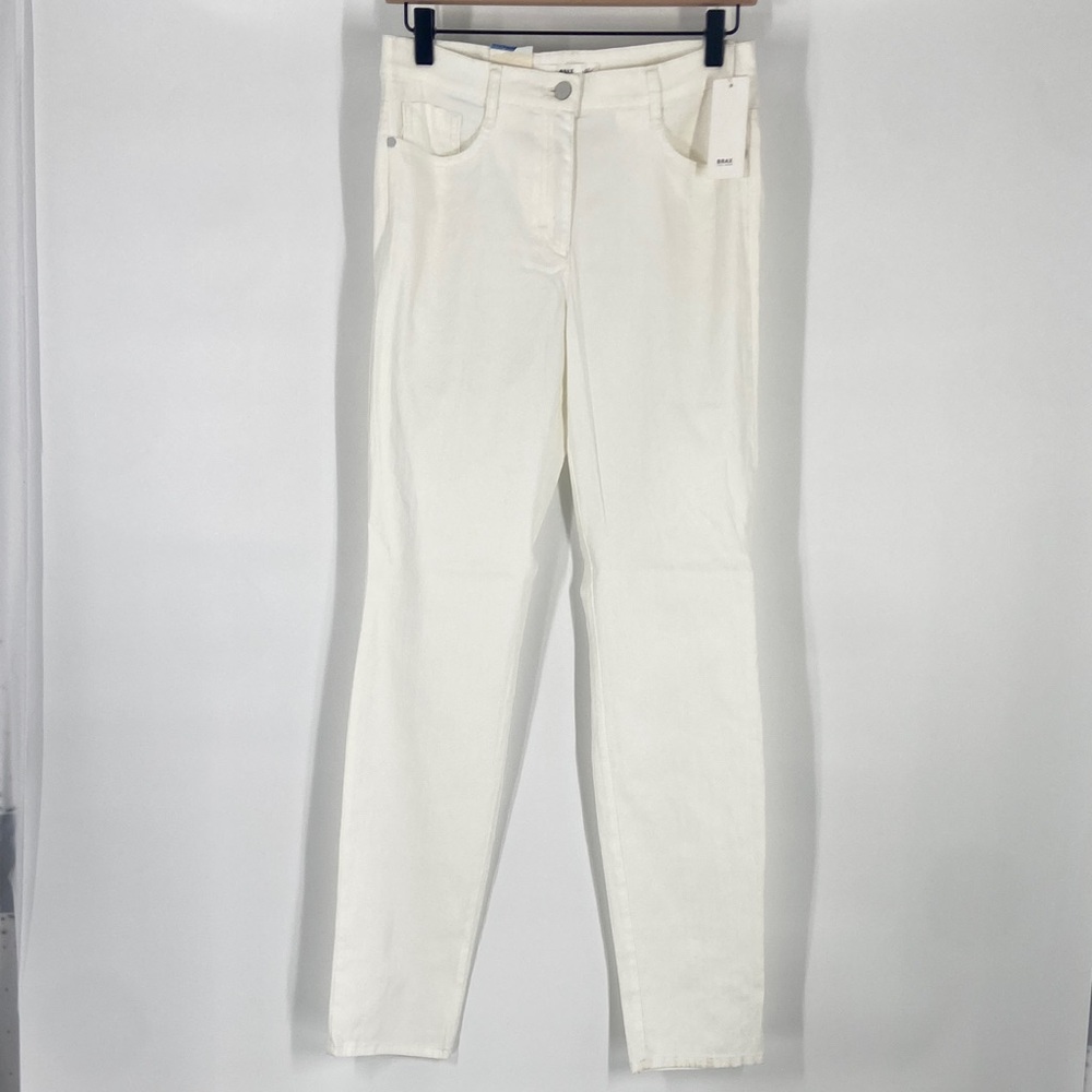 brax White Skinny Pants Jeans Size 38 NWT